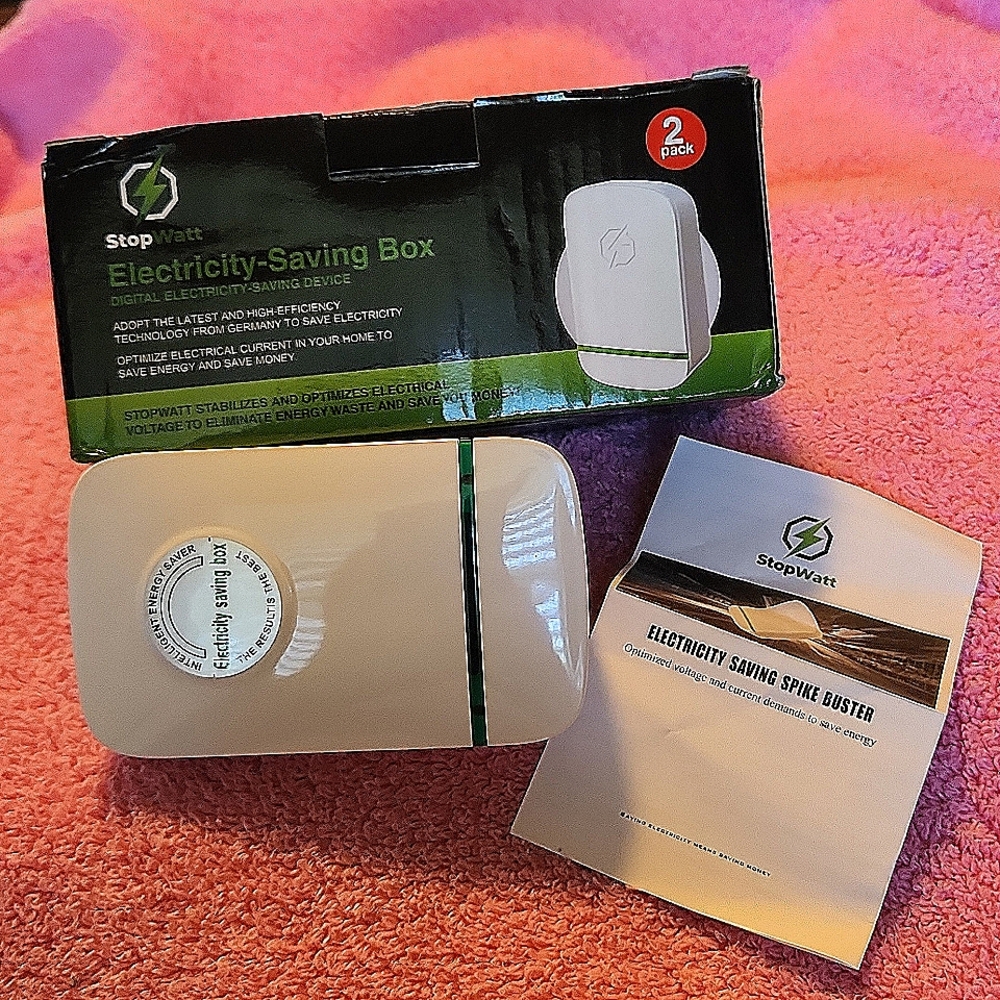 One New Electricity Saving Box by StopWatt